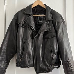 Oversized 100% Leather Jacket
